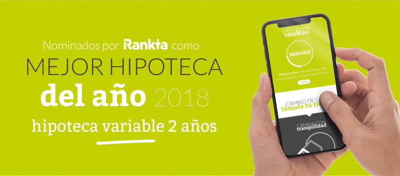 HIPOTECAS. COM NOMINADA AL PREMIO DE MEJOR HIPOTECA VARIABLE DEL 2018